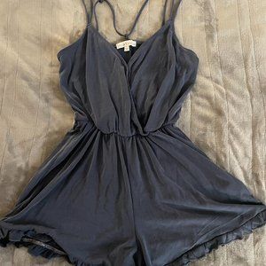 Blue romper